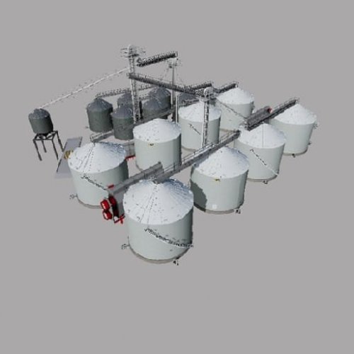 Fs19placeable Grain Bins Setup Placeables American Style Modding 7111