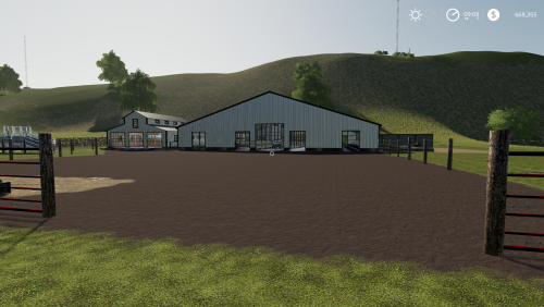 Fs19large American Cow Shed Placeables American Style Modding 3389