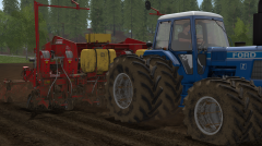 Ford TW 35 MK I Planting potatoes