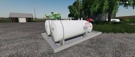 Placeable fuel tanks